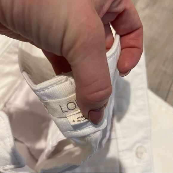 ⚫️Ann Taylor Loft Girlfriend Chinos Size 4 - Picture 3 of 6